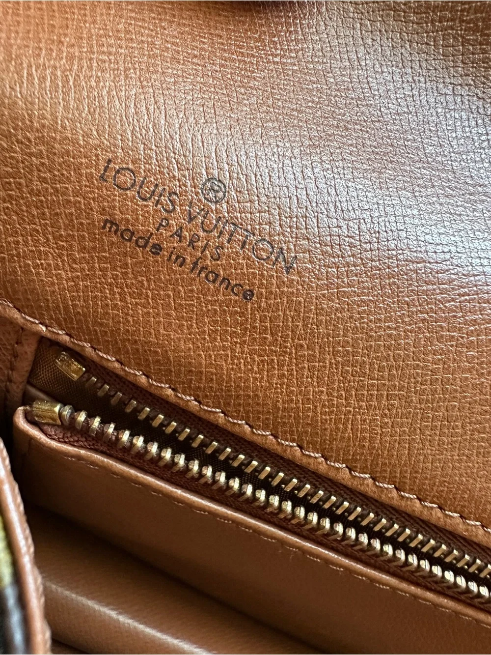 Authentic Vintage Louis Vuitton Monogram Clutch Bag Made in France